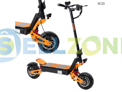 Off-road ηλεκτρικό πατίνι 5000W 52V 28Ah με υδραυλικά φρένα - SC23